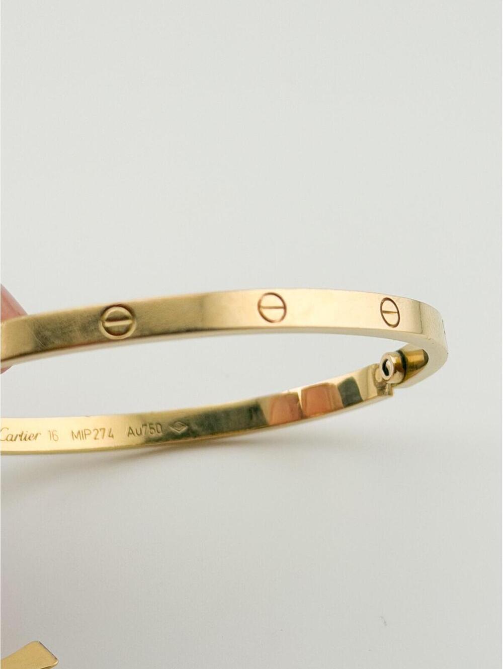 Cartier LOVE Bracelet 18K Yellow Gold - Picture 5 of 9